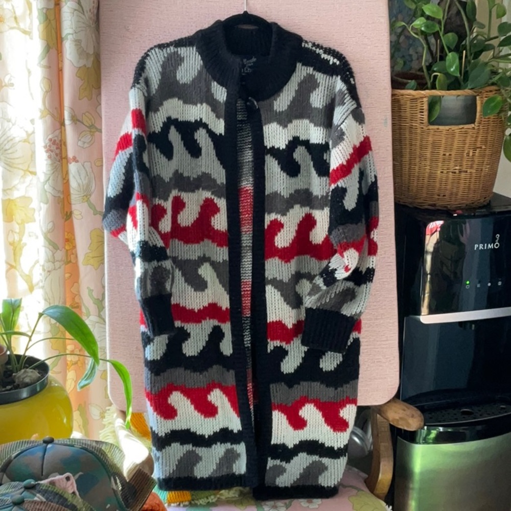 Rare vintage 80’s Monto pot le Chois cardigan